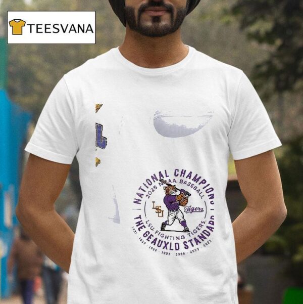 Lsu Tigers National Champions The Geauxld Standard Masco T Shirt