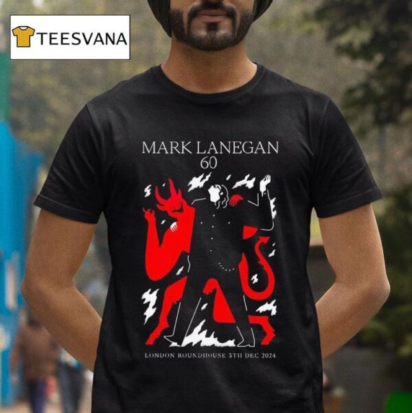 Mark Lanegan At Roundhouse In London Uk On Dec Tour T Shirt