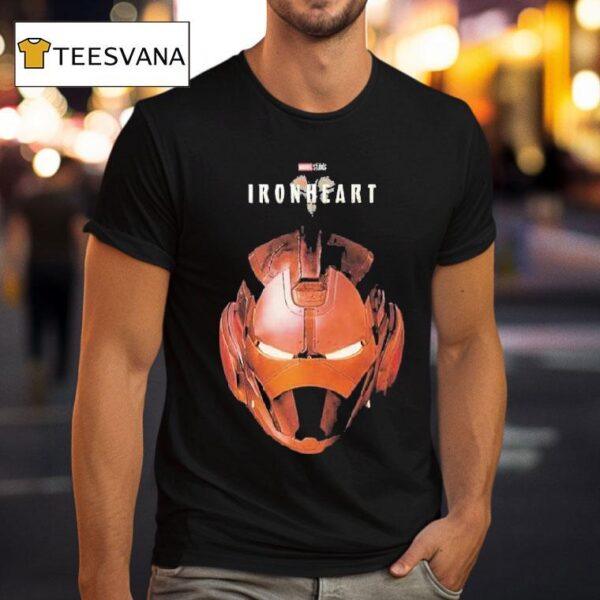 Marvel Studios Television Series Iron Heart With Riri Williams Mask June T Shirt