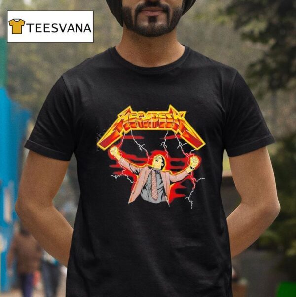 Megadesk Lightning Cartoon T Shirt