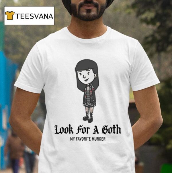 My Favorite Murder Animated Look For A Goth T Shirt