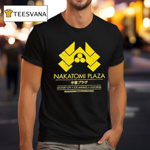 Nakatomi Plaza Logo Vintage T Shirt