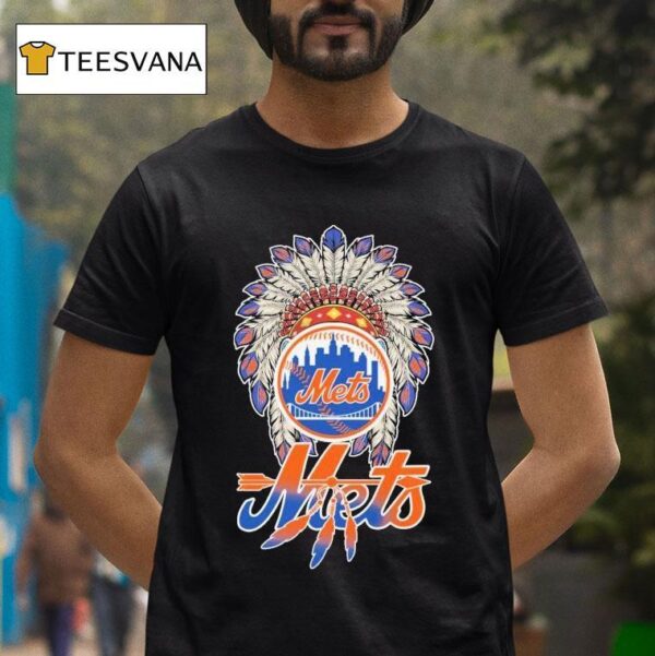 New York Mets X Native American T Shirt