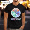 New York Mets X New York Rangers X New York Jets Team Logo T Shirt