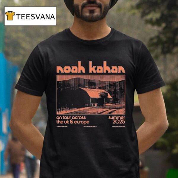 Noah Kahan On Tour Across The Uk And Eu Summer Tour House T Shirt