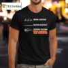 Normal Heartbeat Deceased Heartbeat Heartbeat Watching Commanders T Shirt