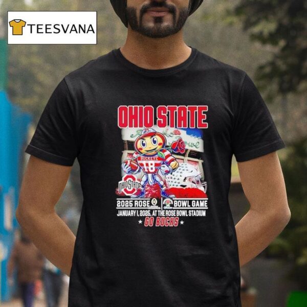 Ohio State Buckeyes Rose Bowl Game Go Bucks T Shirt