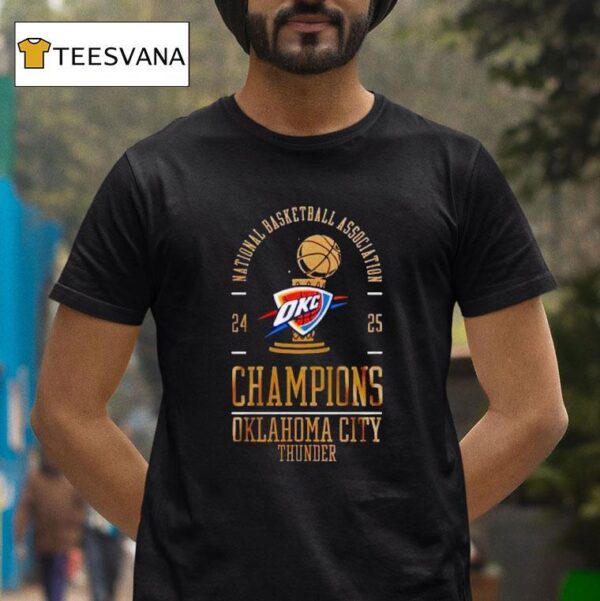 Oklahoma City Thunder Champions Back On The Throne T Shirt