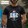 Oklahoma City Thunder Nba Champions Circle Logo T Shirt