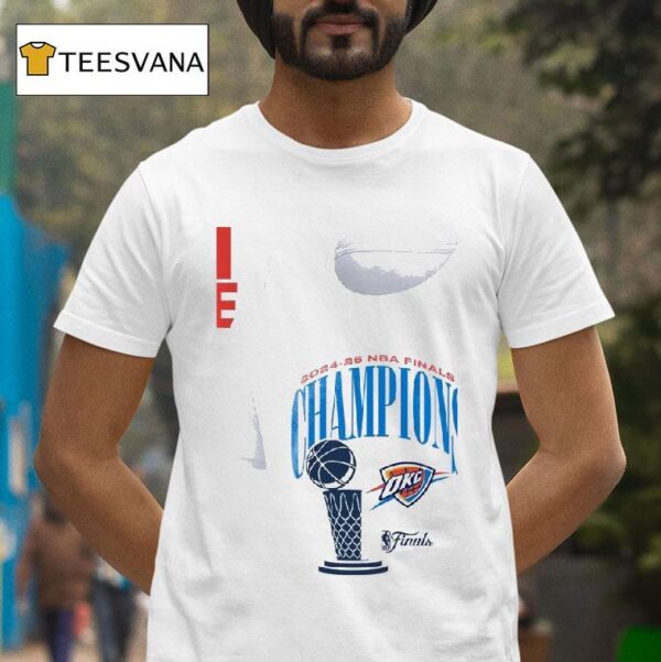 Oklahoma City Thunder Stadium Essentials Won For The City Nba Finals Cruise T Shirt