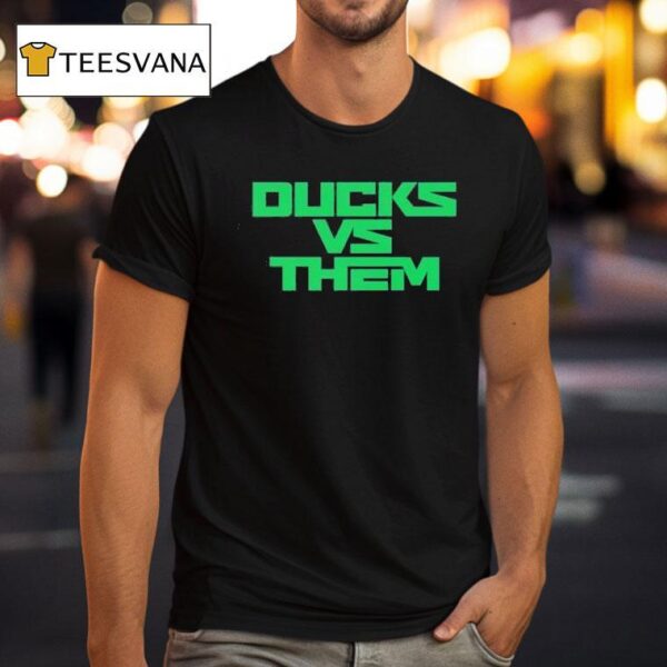 Oregon Ducks Vs Them Big Ten Championship Game T Shirt