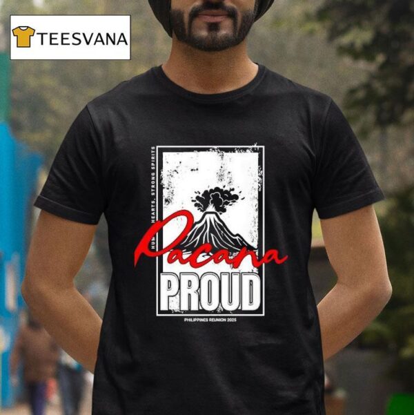 Pacana Proud Philippines Reunion T Shirt