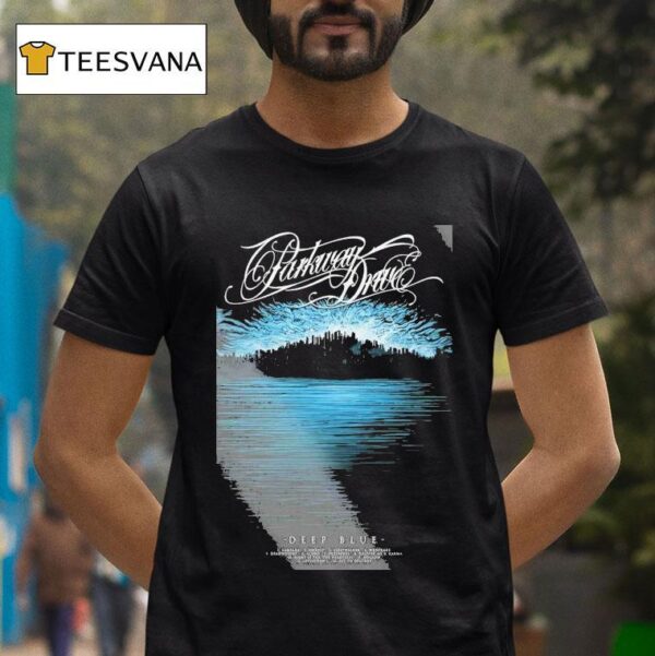 Parkway Drive Deep Blue T Shirt