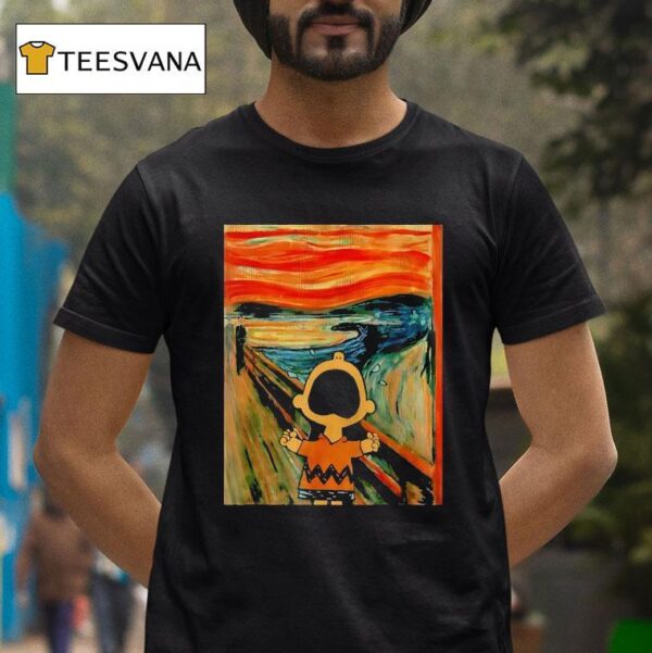 Peanuts Charlie Brown Scream Ar T Shirt