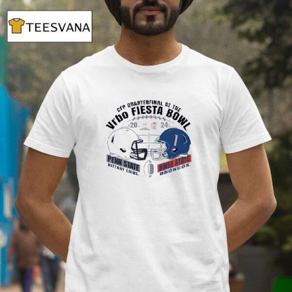 Penn State Nittany Lions Vrbo Fiesta Bowl Dueling Helme T Shirt