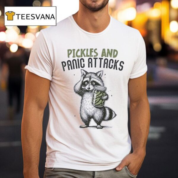 Raccoon Pickles And Panic At Attacks T Shirt