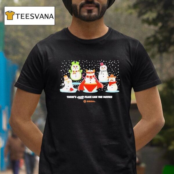 Regal Cinemas Snowmen T Shirt
