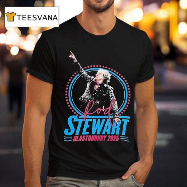 Rod Stewart Glastonbury T Shirt