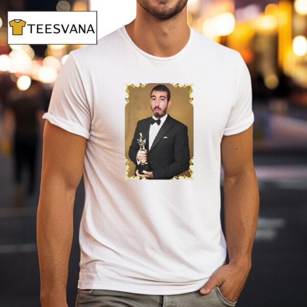 Saleh Jafarawi Mr Fafo Oscar Statue T Shirt