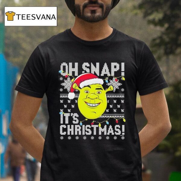 Shrek On Snap It S Christmas T Shirt