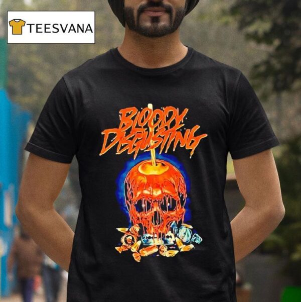 Skull Bloody Disgusting T Shirt