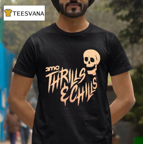Skull Thrills And Chills T Shirt