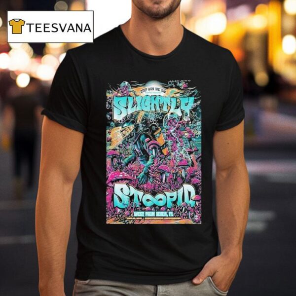 Slightly Stoopid Ithink Financial Amphitheatre In West Palm Beach Tour T Shirt