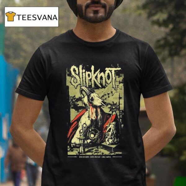 Slipknot June Lyon France T Shirt