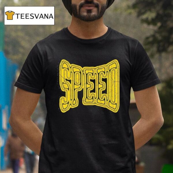 Speed Gold Logo T Shirt