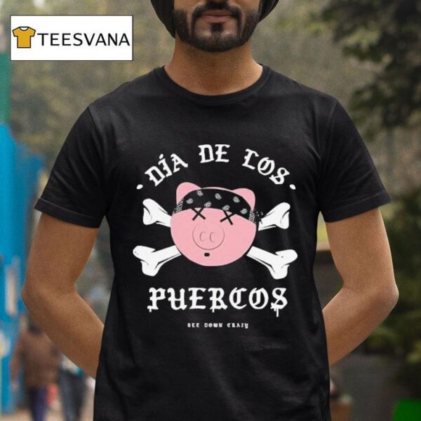Supereeego Eeego Dia De Los Puercos T Shirt