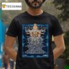 The Halo Effect Summer Shows Tour Dates T Shirt
