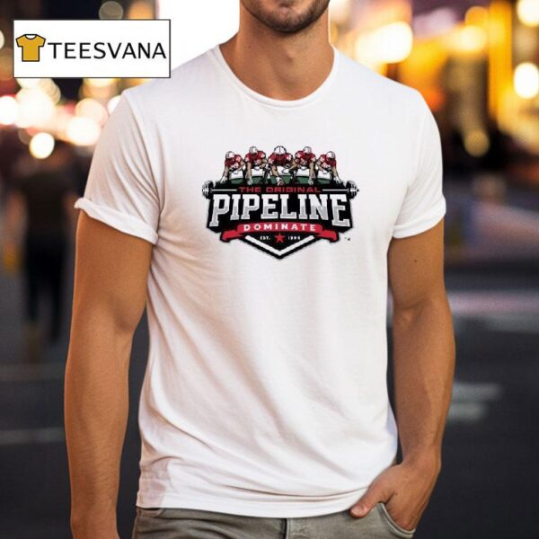 The Original Pipeline Dominate Est Logo T Shirt