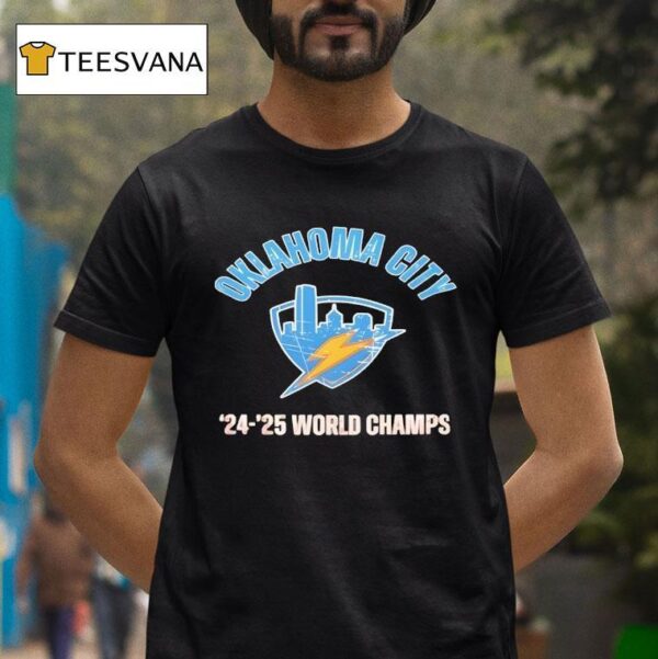 Thunder Champs Okc Basketball World Champs T Shirt