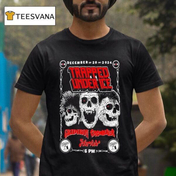 Trapped Under Ice Dec Ottobar Baltimore Md T Shirt