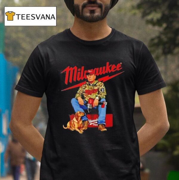 Trump Milwaukee Camo T Shirt