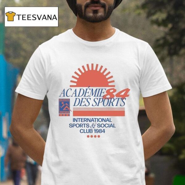 Vice Academie Des Sports Social Club International Club T Shirt