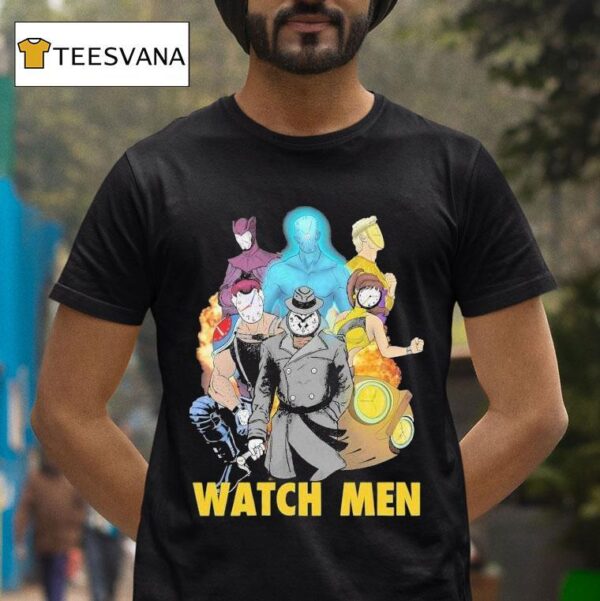 Watch Men Clock Time T Shirt