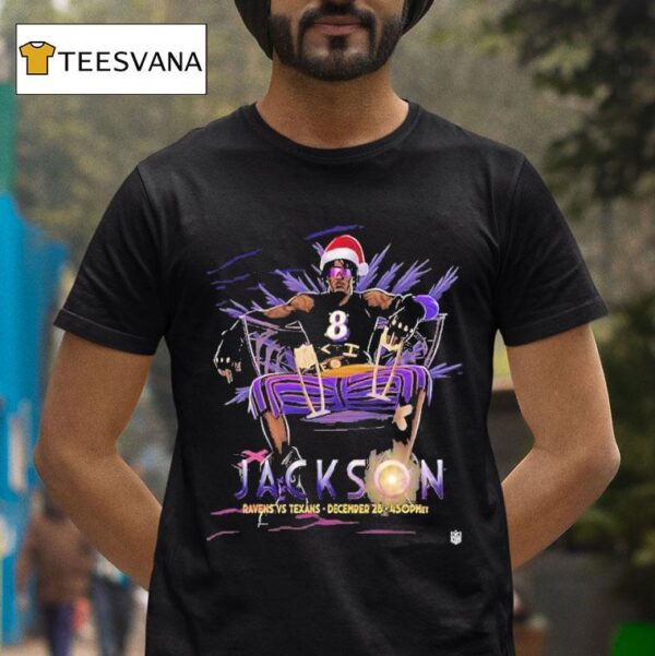 We Ve Got A League Of Legends With Arcane Show Lamar Jackson As Powder Baltimore Ravens Vs Houston Texans December Christmas T Shirt
