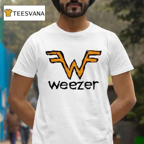 Weezer Doodle Logo T Shirt