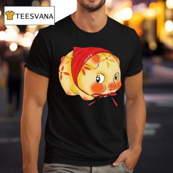 Wet Leg Porcelain Dog In A Bonne T Shirt