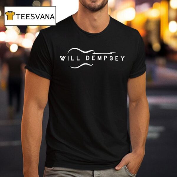 Will Dempsey Guitar T Shirt