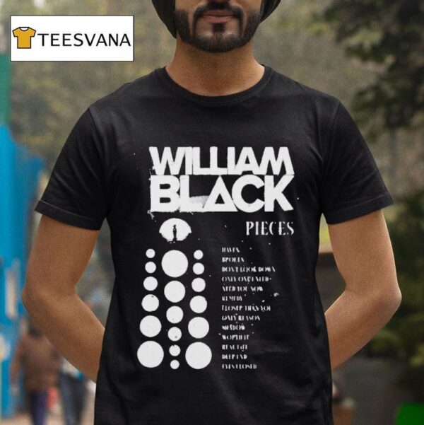 William Black Pieces Album T Shirt