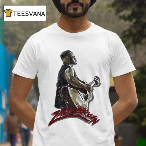 Zach Bryan London Uk June Th Th At Bst Hyde Park Guitar T Shirt