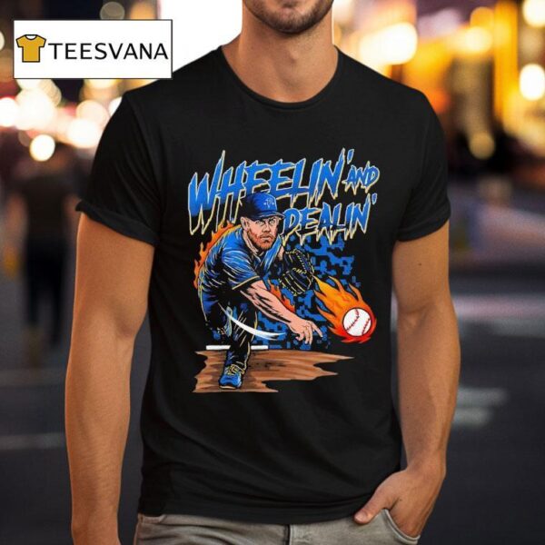 Zack Wheeler Wheelin And Dealin Philadelphia Phillies Baseball T Shirt