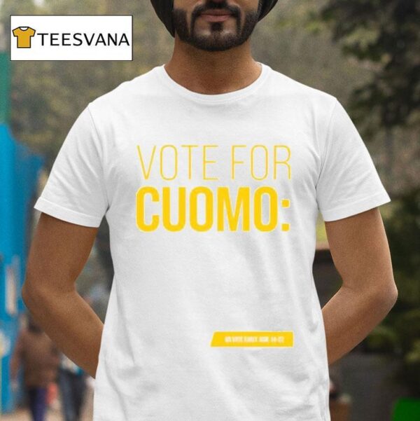 Zohran Kwame Mamdani Vote For Cuomo The Mayor For This Moment Vote June Or Vote Early June T Shirt