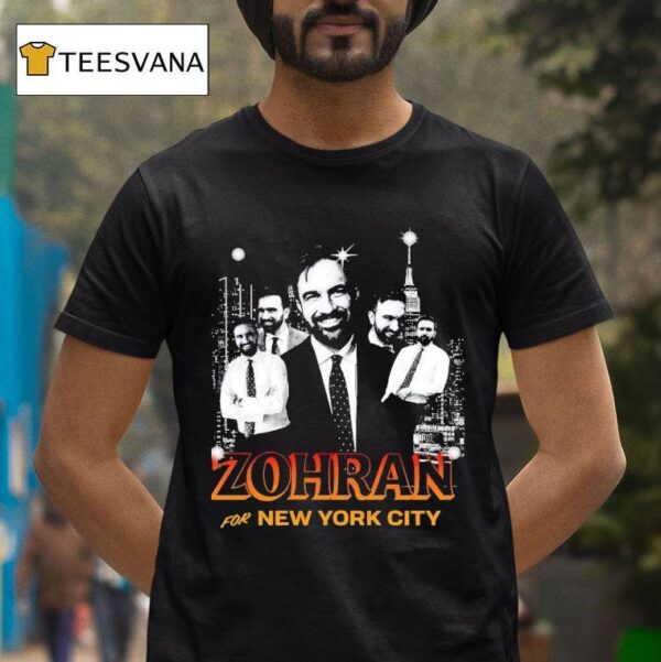 Zohran Mamdani For New York City T Shirt