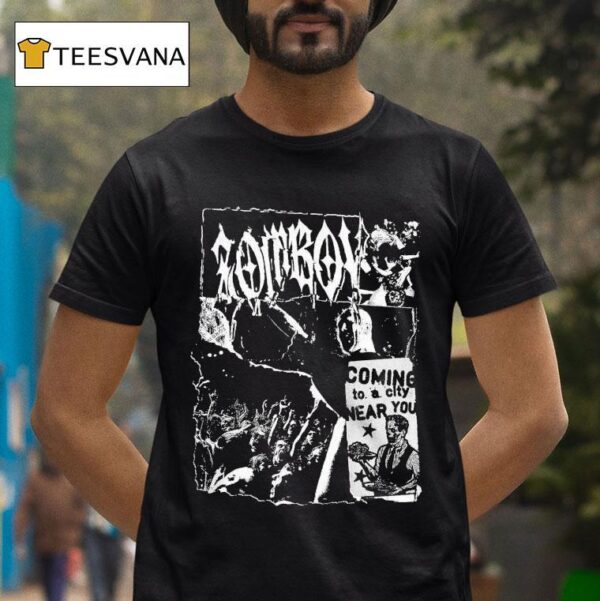 Zomboy In A City Near You Punk T Shirt