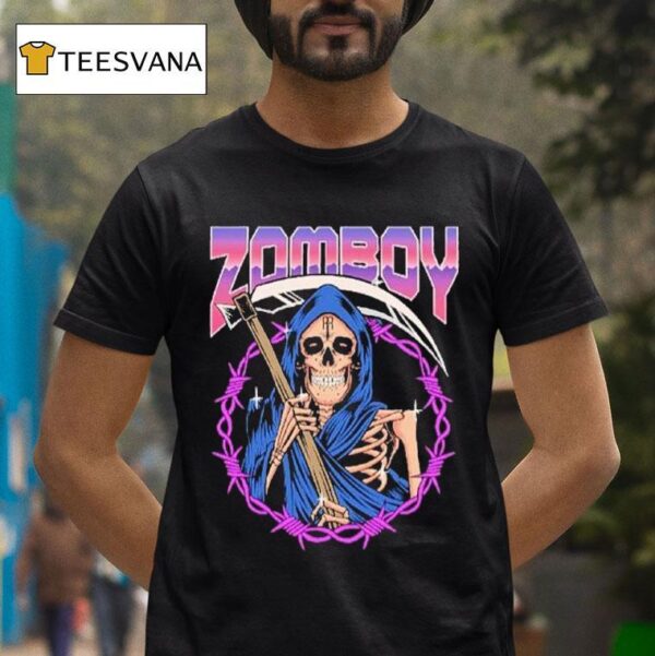 Zomboy Rott N Roll Reaper T Shirt