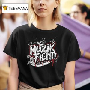 Muzik Fiend Logo T Shirt