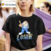S Tasmanian Devil Taz Loser T Shirt